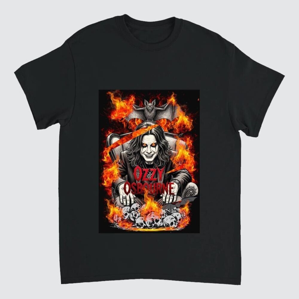 Ozzy Osbourne Back To The Beginning T-Shirt | Hard Rock Graphic Tee | Metal Fan